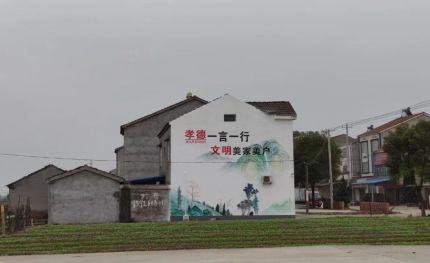凤山新农村墙绘